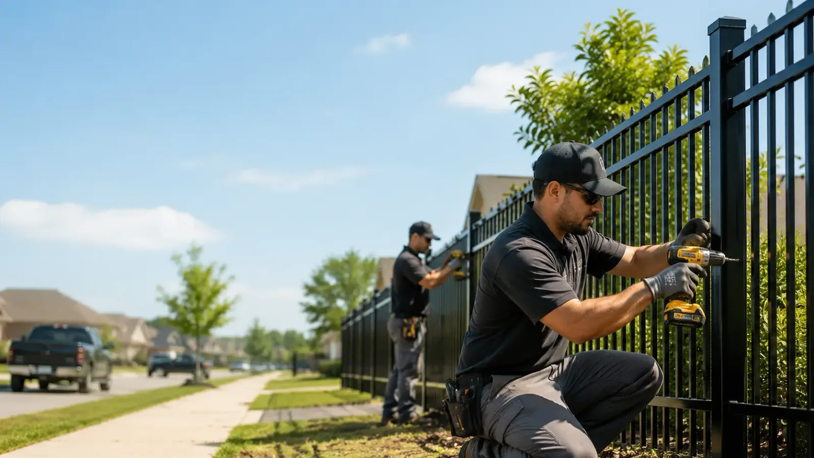 Metal Fence Installation in Lebanon, WI